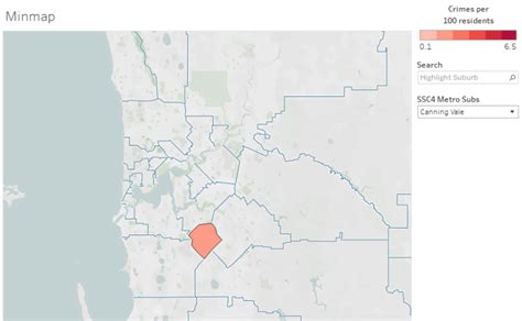 Workbook: Perth Crime Map .
